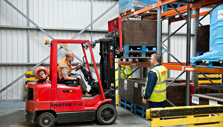 Forklift training is important for the safety of both the operator and those around them