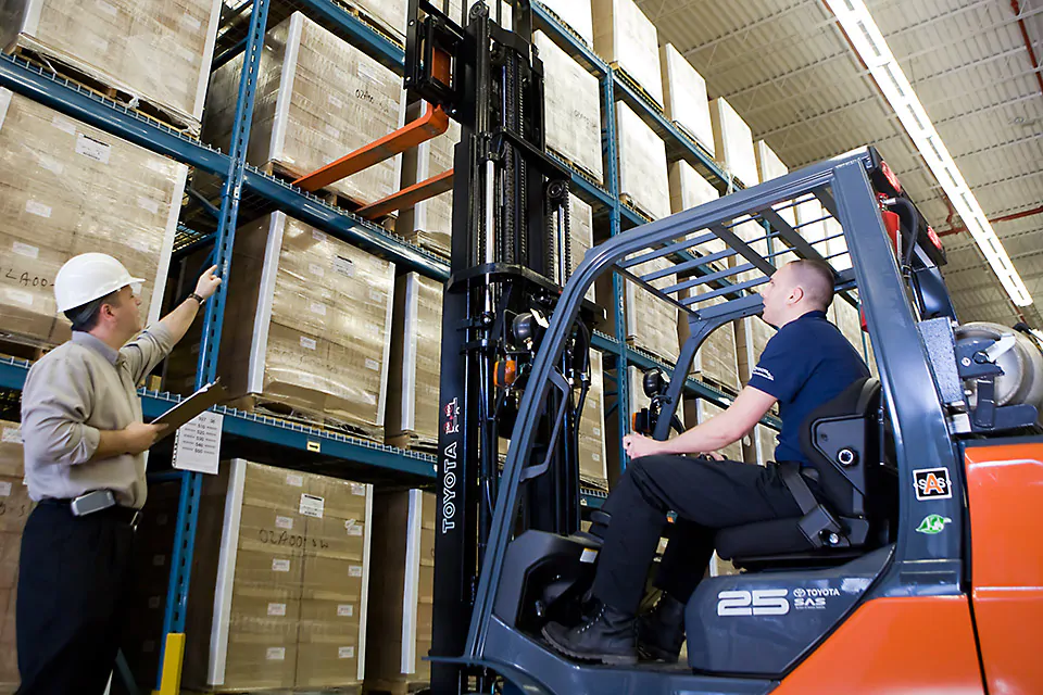 Forklift training is a comprehensive program