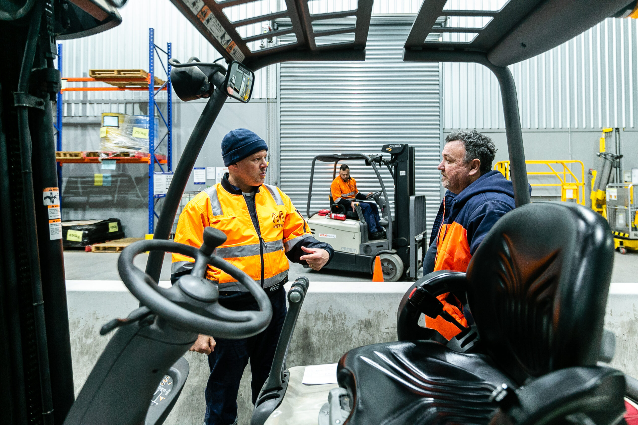 Implementation of forklift safety guidelines,