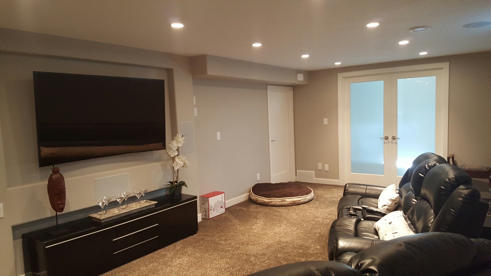 add a bathroom in a basement as part of a development project