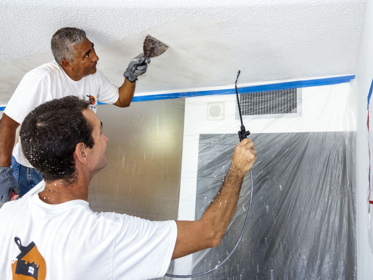 Popcorn Ceiling Removal
