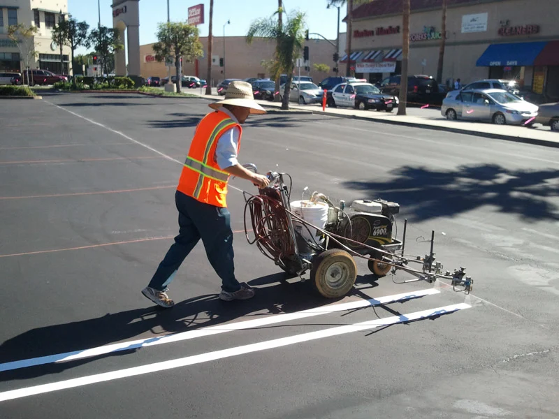 Regular parking lot maintenance from South Coast Group enhances curb appeal and increases property value